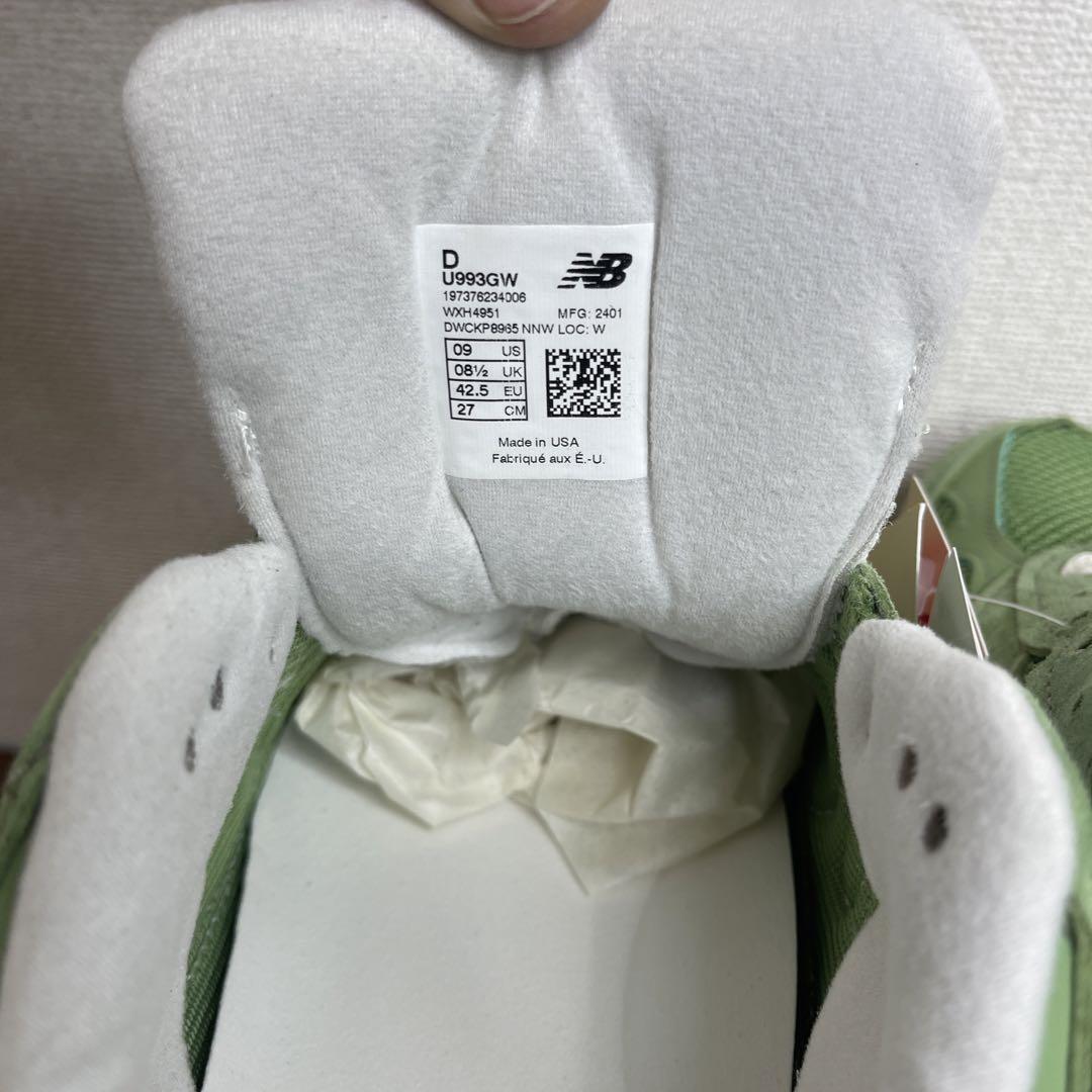 New Balance 993 GW (国内購入品)ニューバランス 27cm