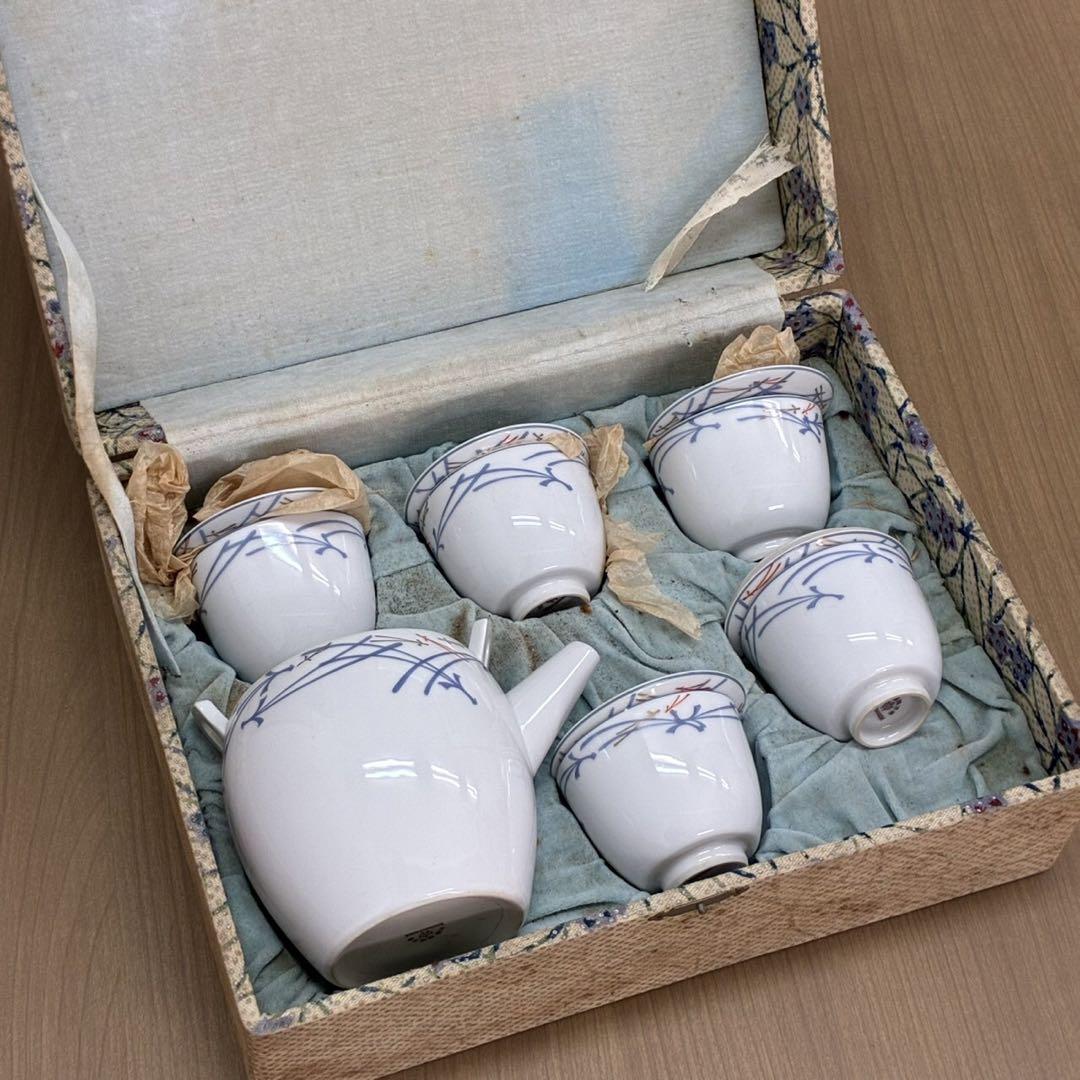 アンティーク/東洋陶器會社/戦前/湯呑/急須/茶器/セット/昭和レトロ
