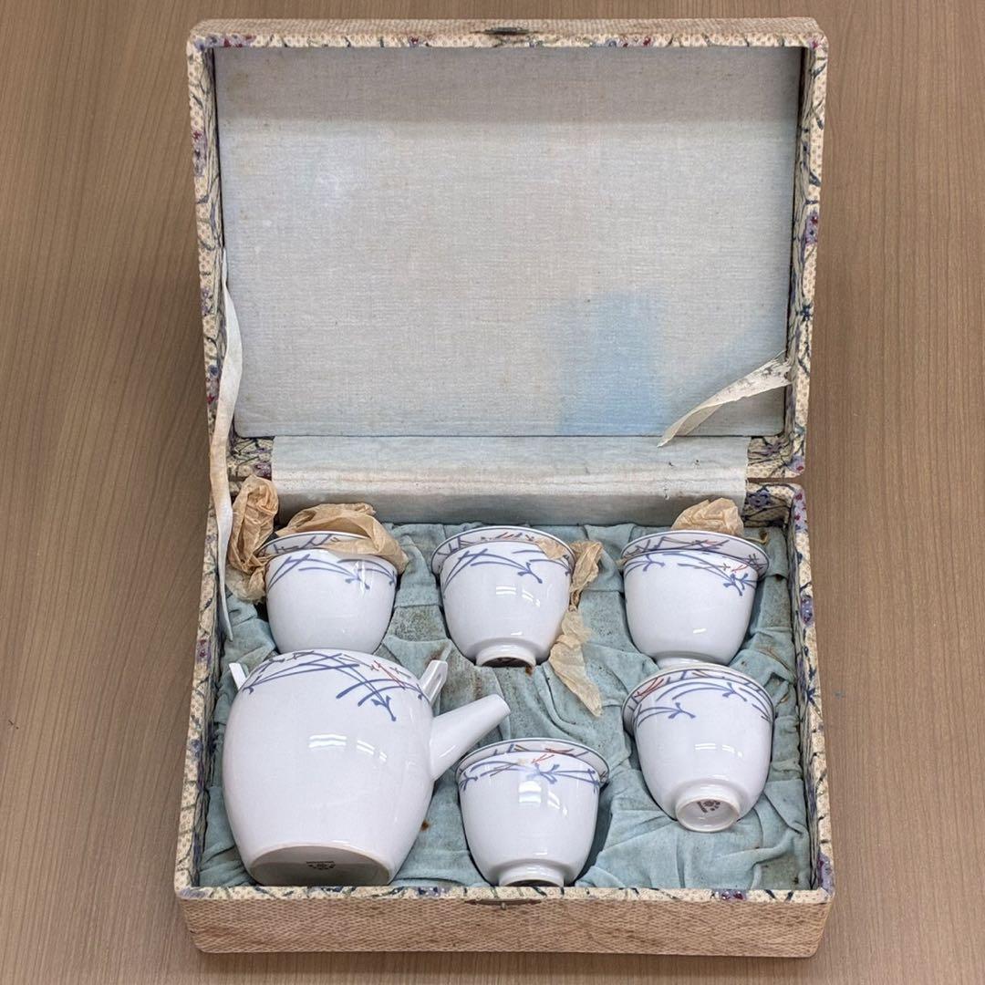 アンティーク/東洋陶器會社/戦前/湯呑/急須/茶器/セット/昭和レトロ