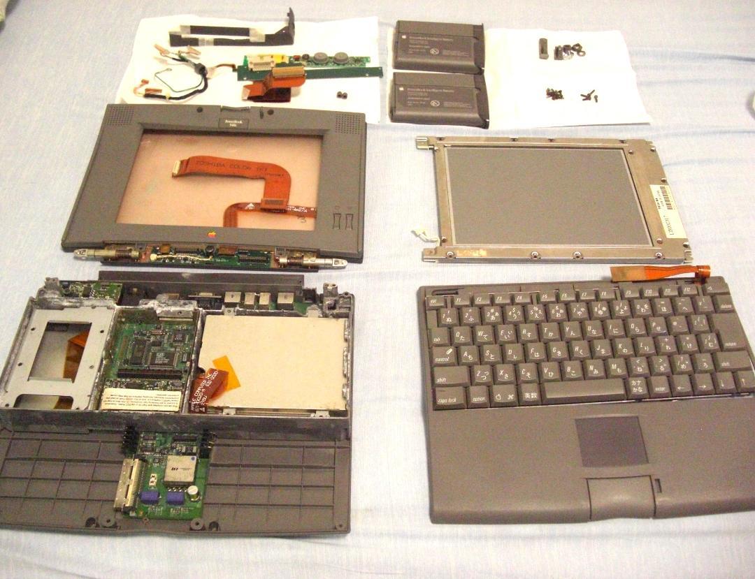 ☆彡 マニア向け！ PowerBook 500シリーズ セット ジャンク ☆彡 ☆彡マニア向け！ 希少！ PowerBook 500シリーズジャンク ☆彡