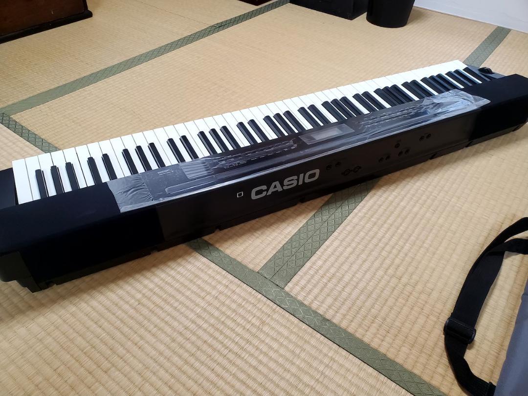 【ご予約品】 美品】CASIO Privia 電子キーボードPX-350MBK 付属品 稀少 鍵盤楽器