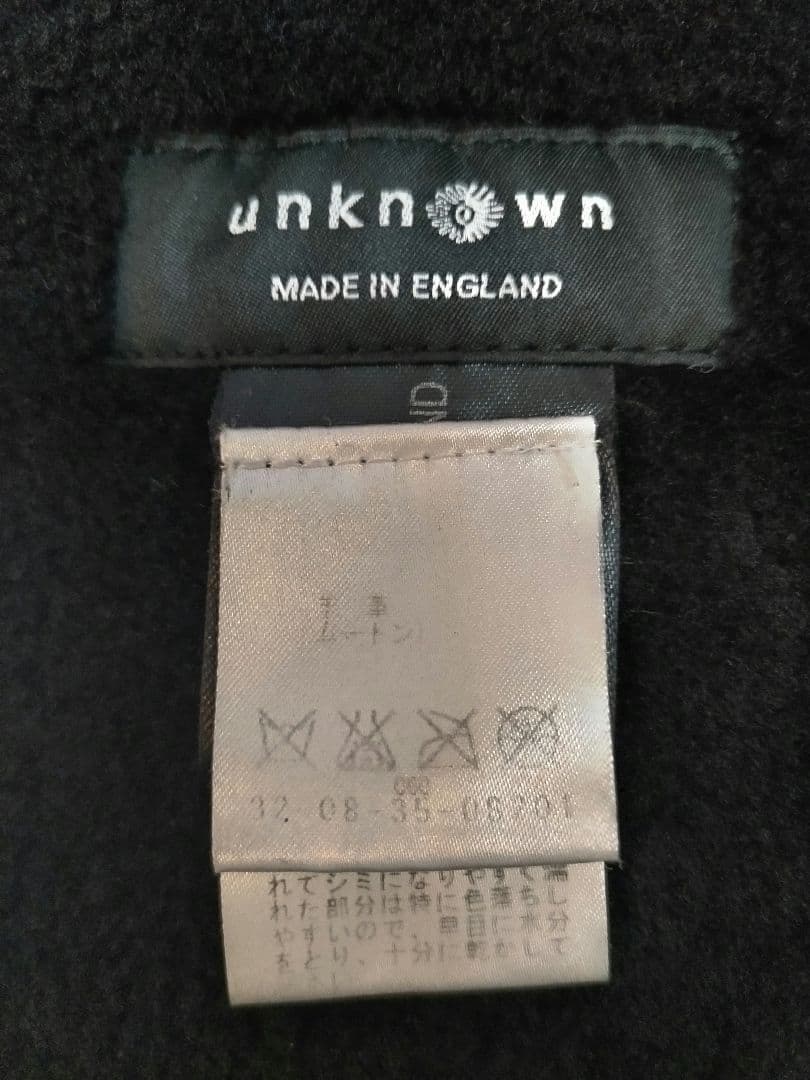 アンノウン シープスキン リアルムートンコート 羊革 フーテッド アンノウン シープスキン リアルムートンコート 羊革 フーテッド