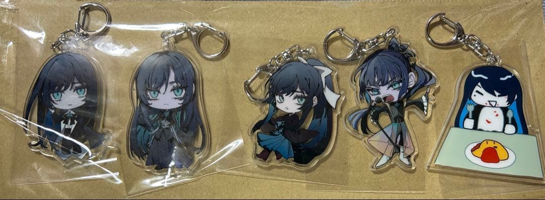 Hibana しゃらんしゃらんアクリルキーホルダーコンプリート Hibana しゃらんしゃらんアクリルキーホルダーコンプリート