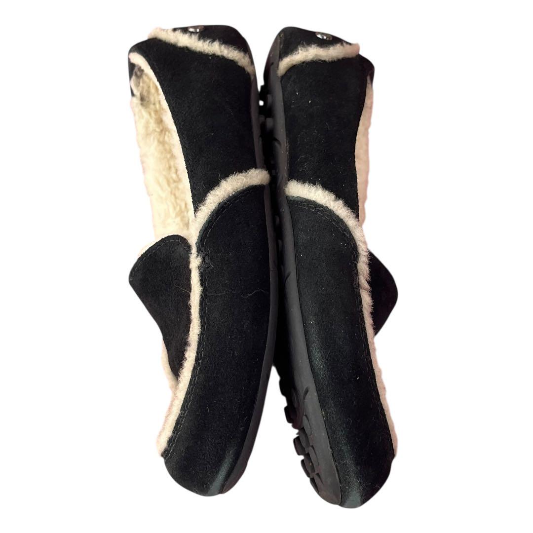 UGG ブラック モカシン・ローファー 24センチ