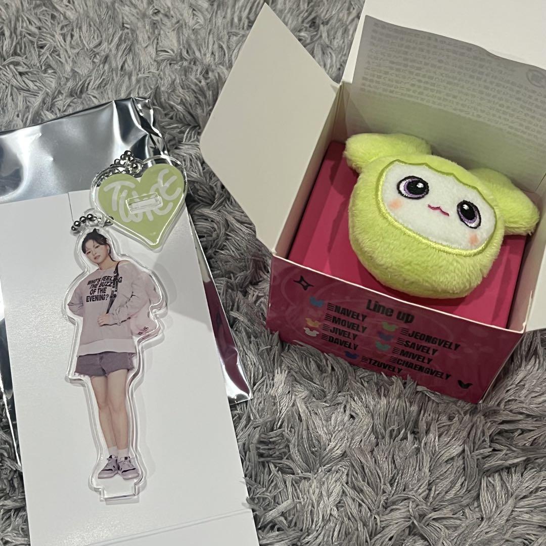 TWICE ポップアップ ジョンヨン ぬいぐるみリング ミニアクスタ