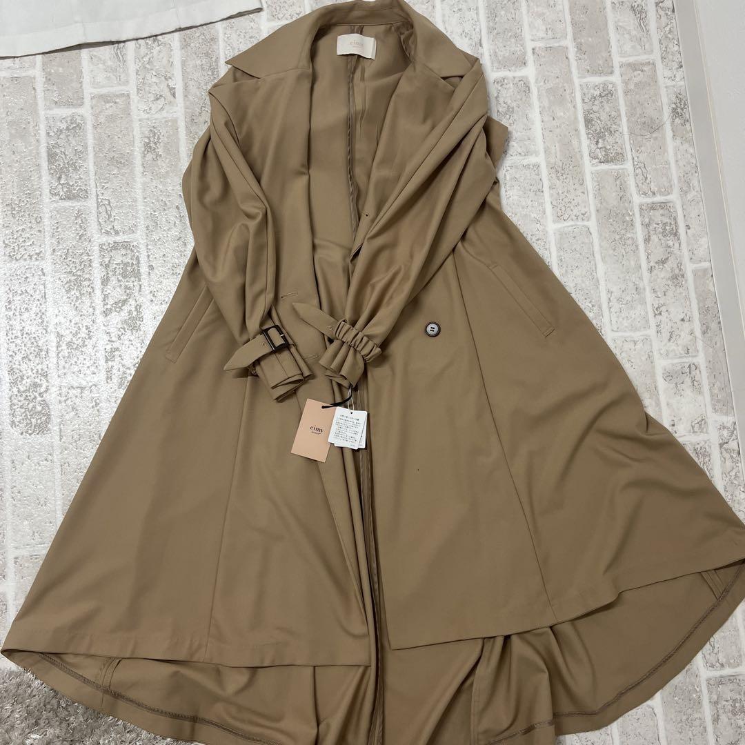 新品タグ付き】eimy Aライントレンチコート＋レギンスセット
