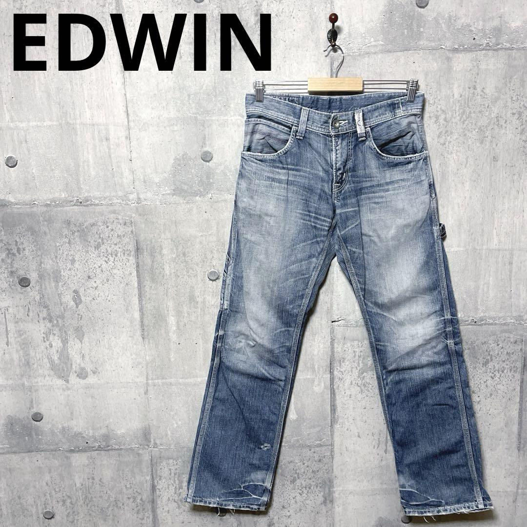 EDWIN エドウィン メンズ デニムペインターパンツ w28