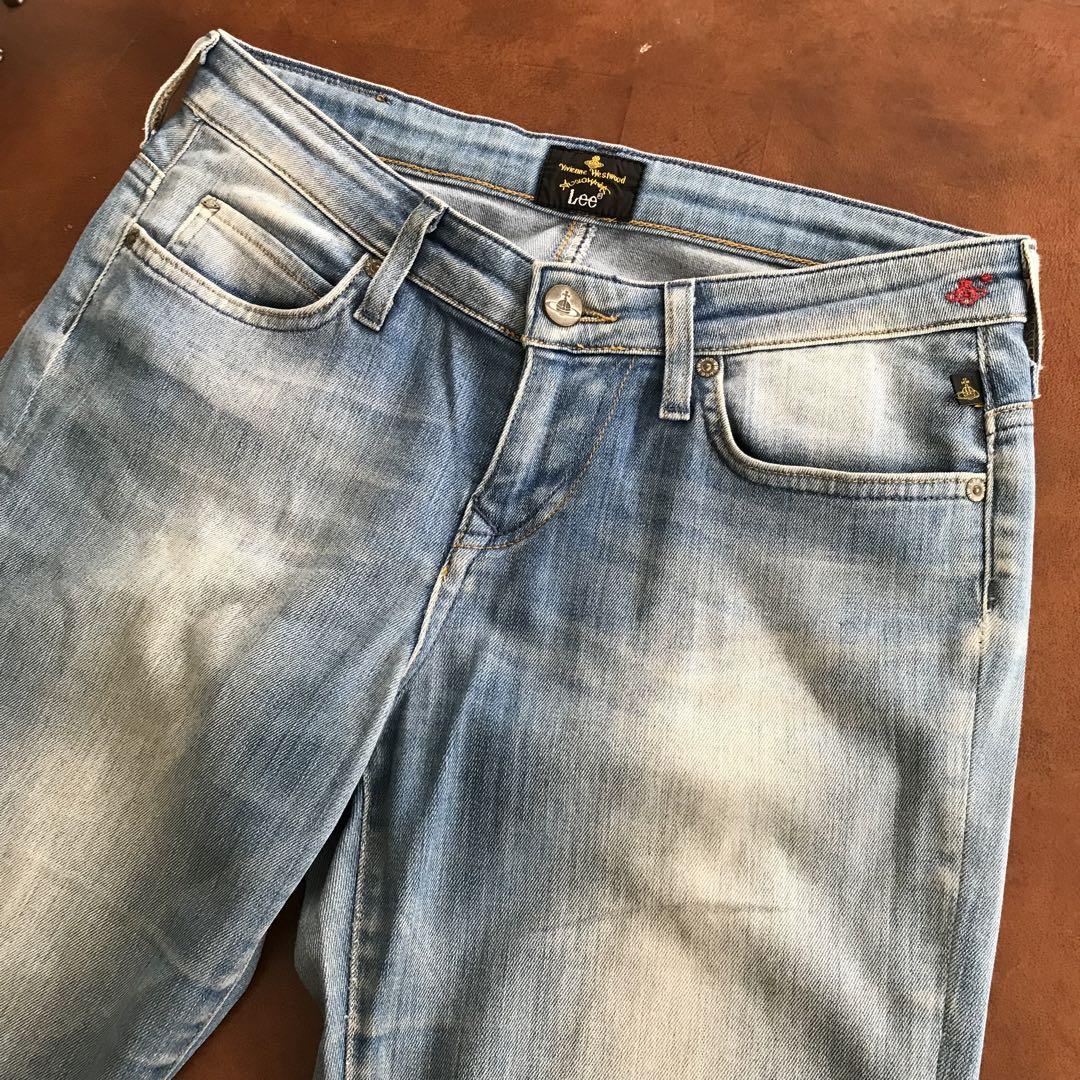 Vivienne Westwood × Lee スキニーデニム　最終値下げ！ ヴィヴィアンウエストウッド Lee コラボ デニム オーブ スキニー