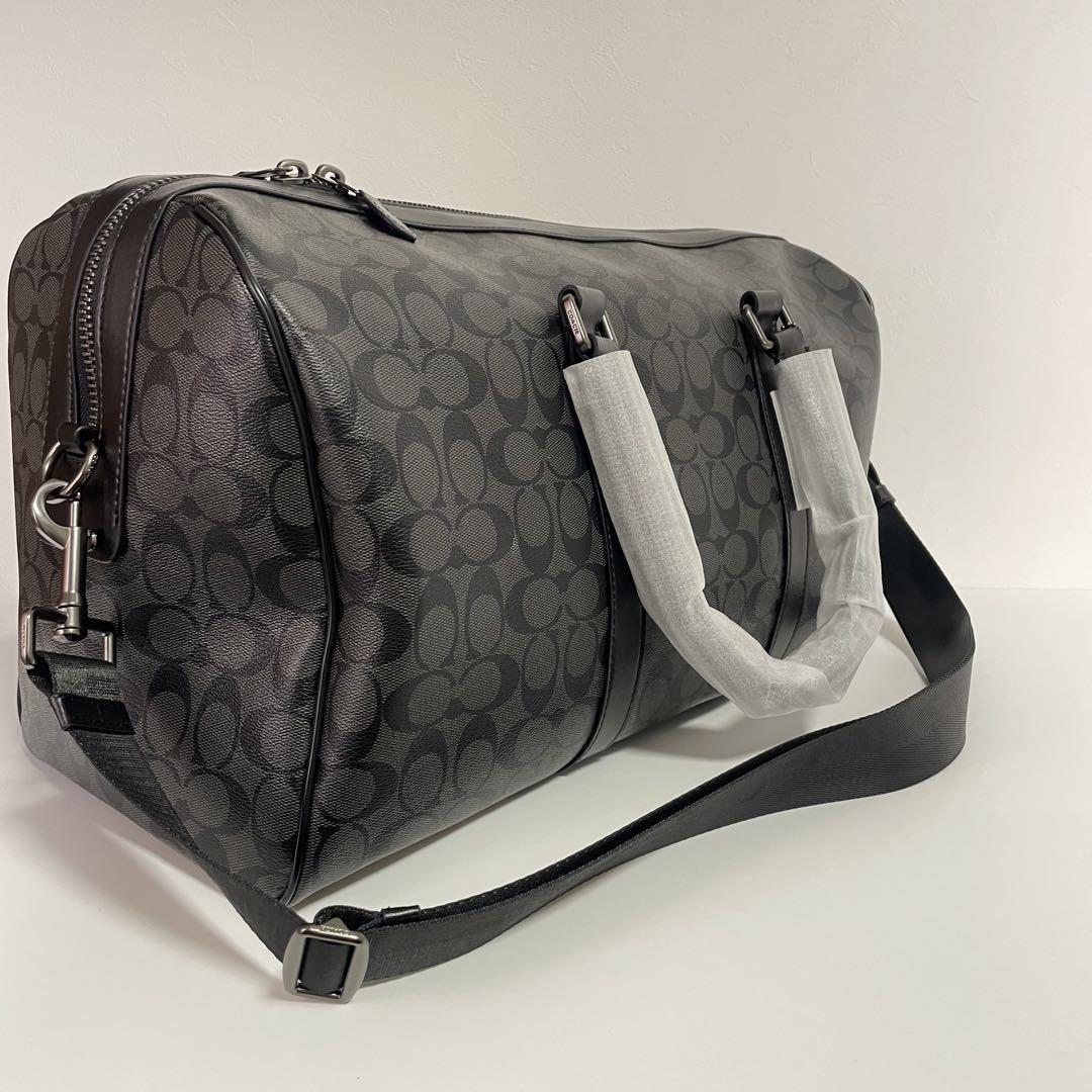 COACH】 タグ有り ベンチュラー ボストン バッグ シグネチャー