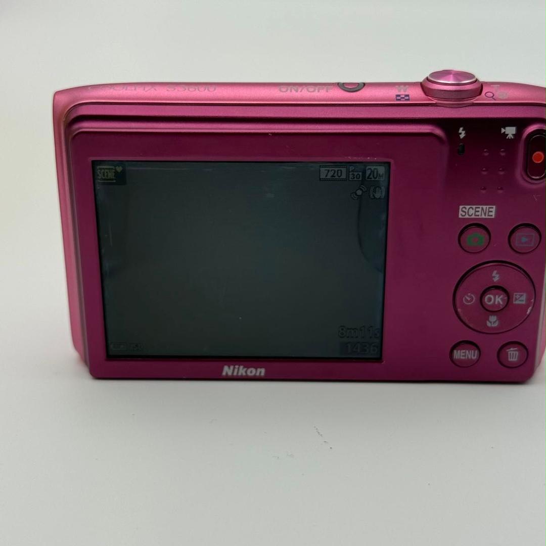 Nikon COOLPIX S3600 アザレアピンク