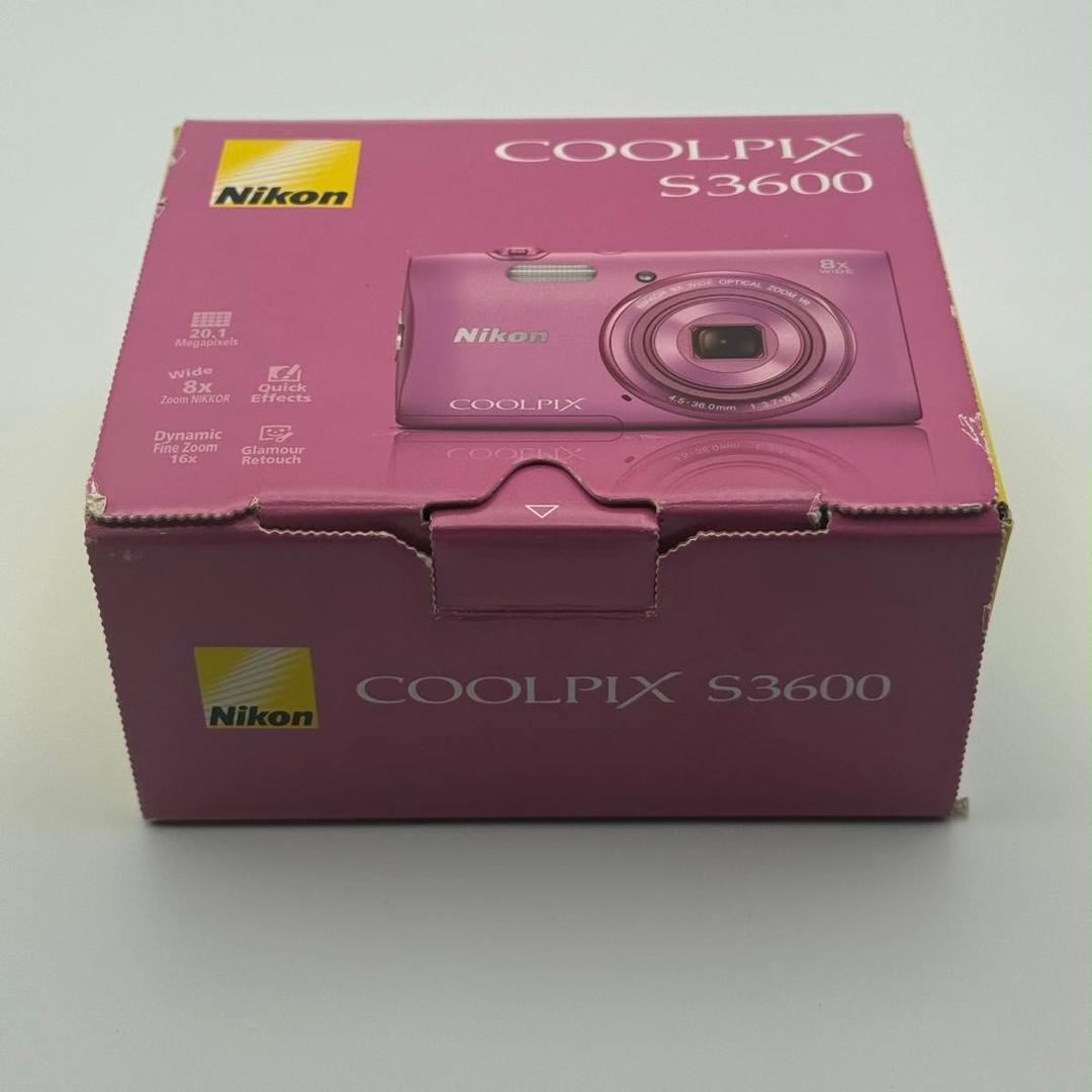 Nikon COOLPIX S3600 アザレアピンク