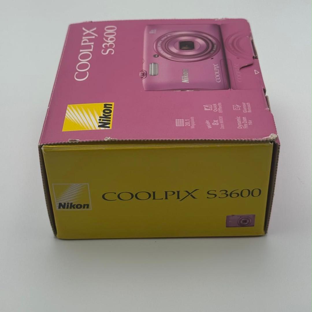 Nikon COOLPIX S3600 アザレアピンク