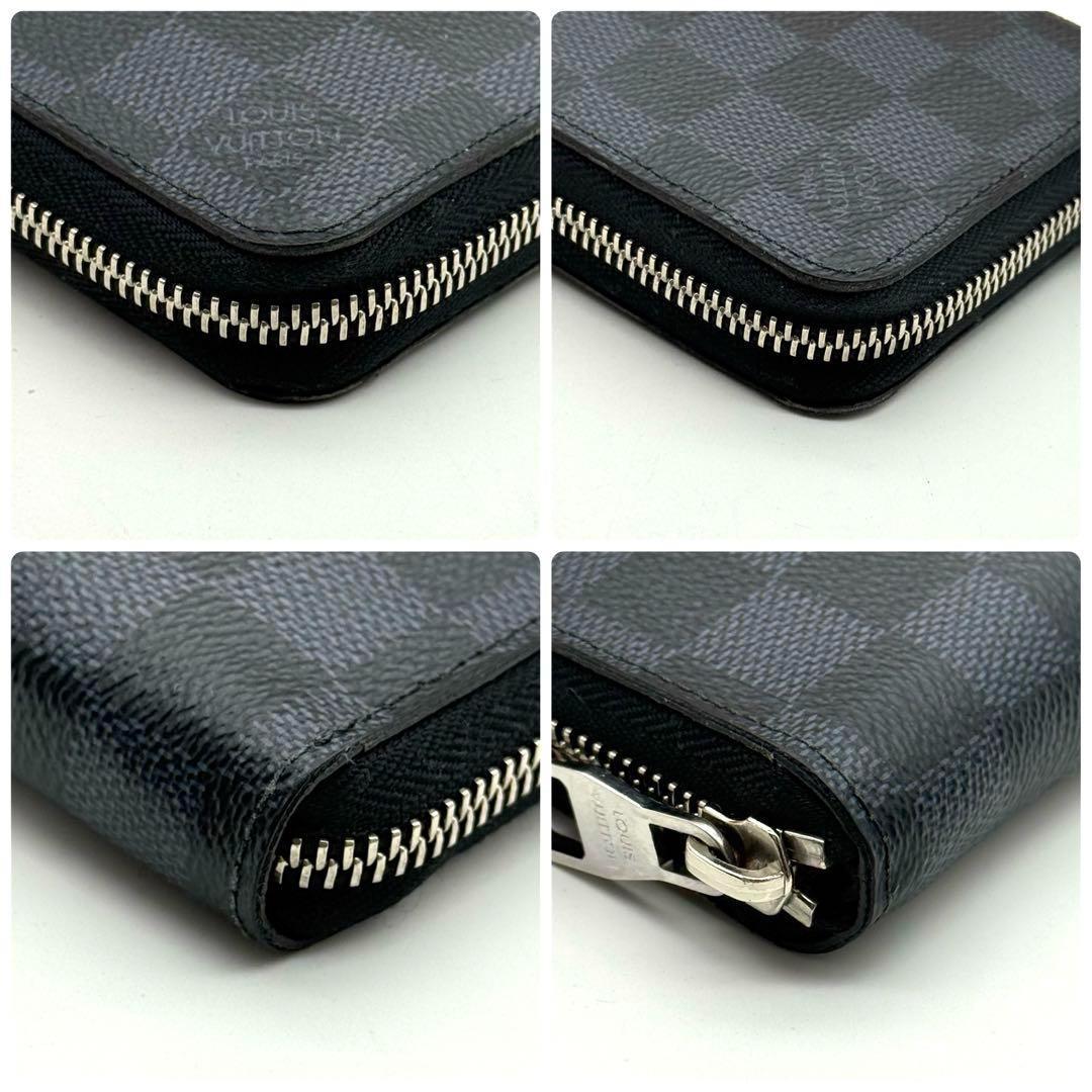 【限定色】ルイヴィトン ダミエ コバルト グラフィット ヴェルティカル 長財布