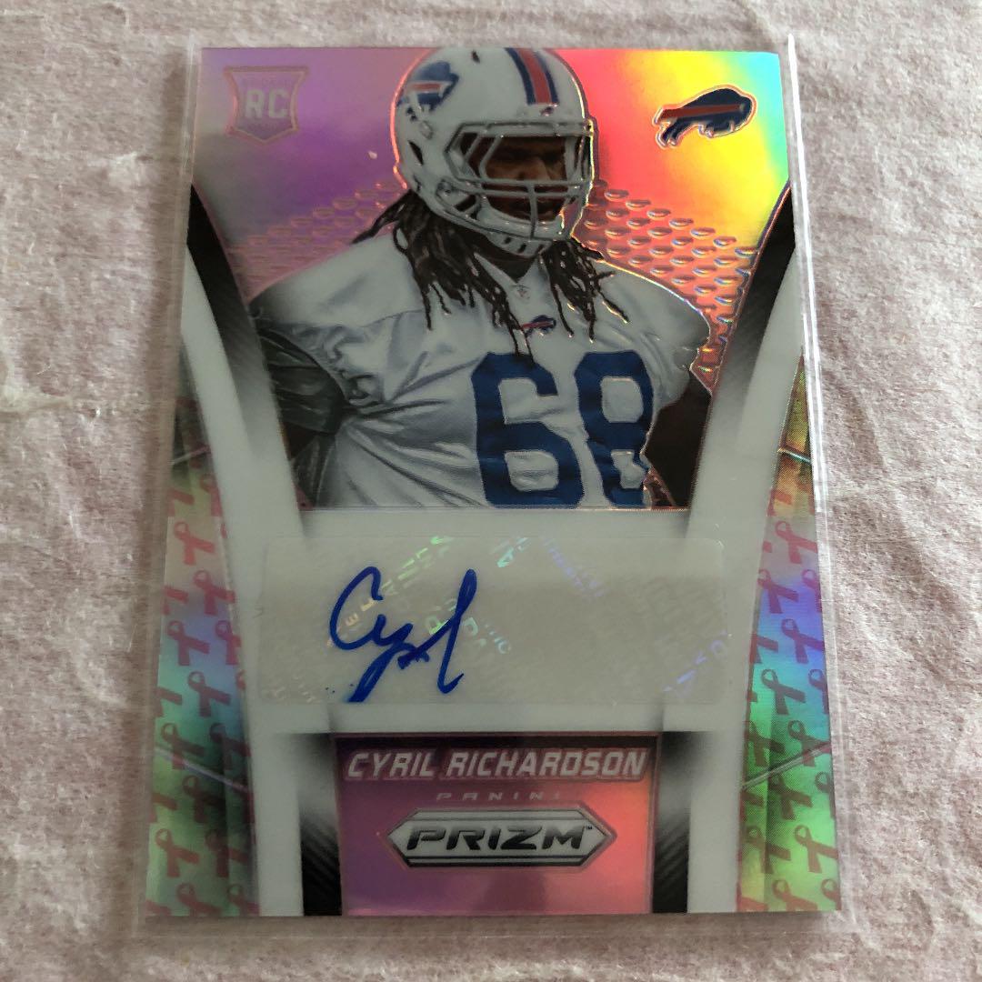 CYRIL RICHARDSON panini prizm auto /100