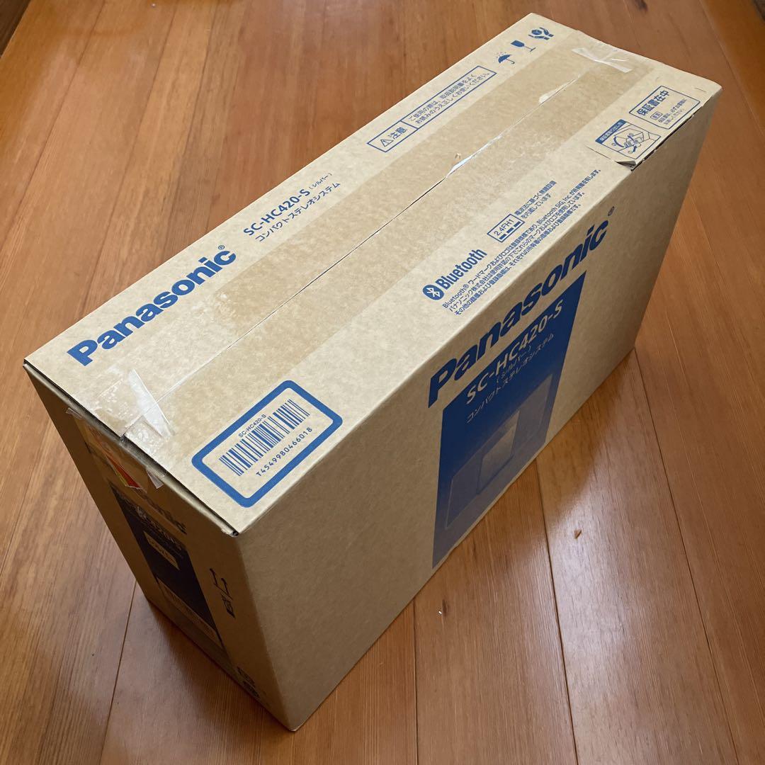 パナソニック SC-HC420-S コンパクトステレオシステム シルバー