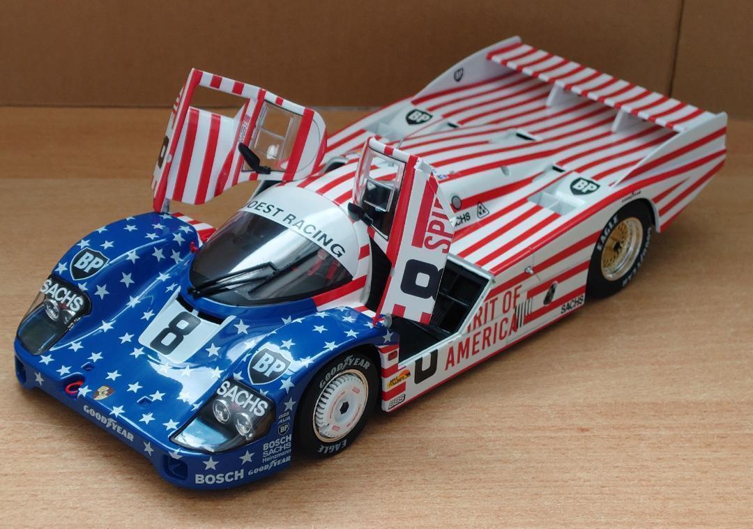 バーゲンで 1/18 メルカリ - PORSCHE 星条旗柄 #8 ル・マン1986 956LH ポルシェ ミニカー