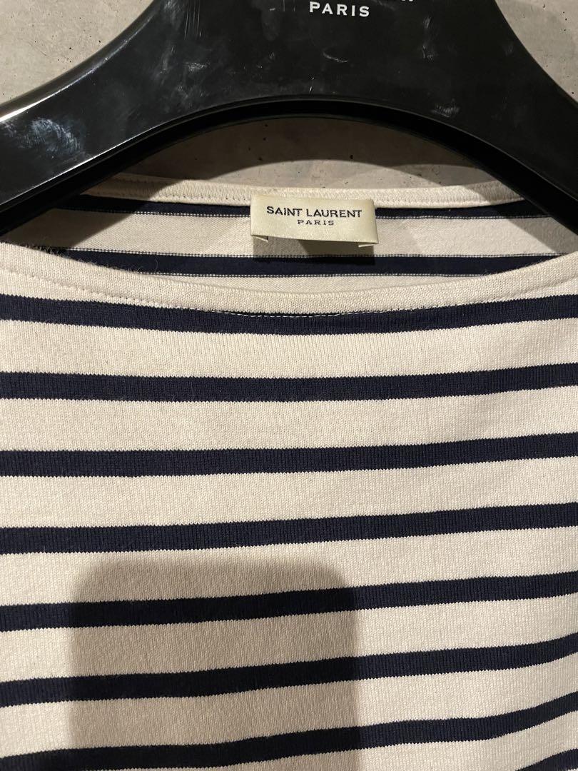 男の子向けプレゼント集結 14ss SAINT Mサイズ ボーダーカットソー PARIS LAURENT トップス
