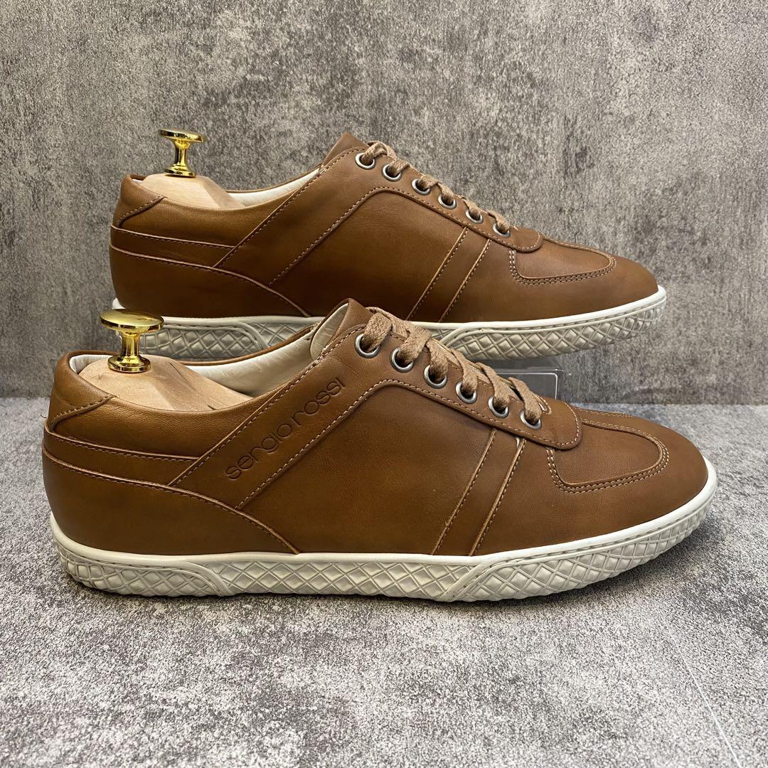 ✨美品✨セルジオロッシ sergio rossi レザースニーカー【24】茶