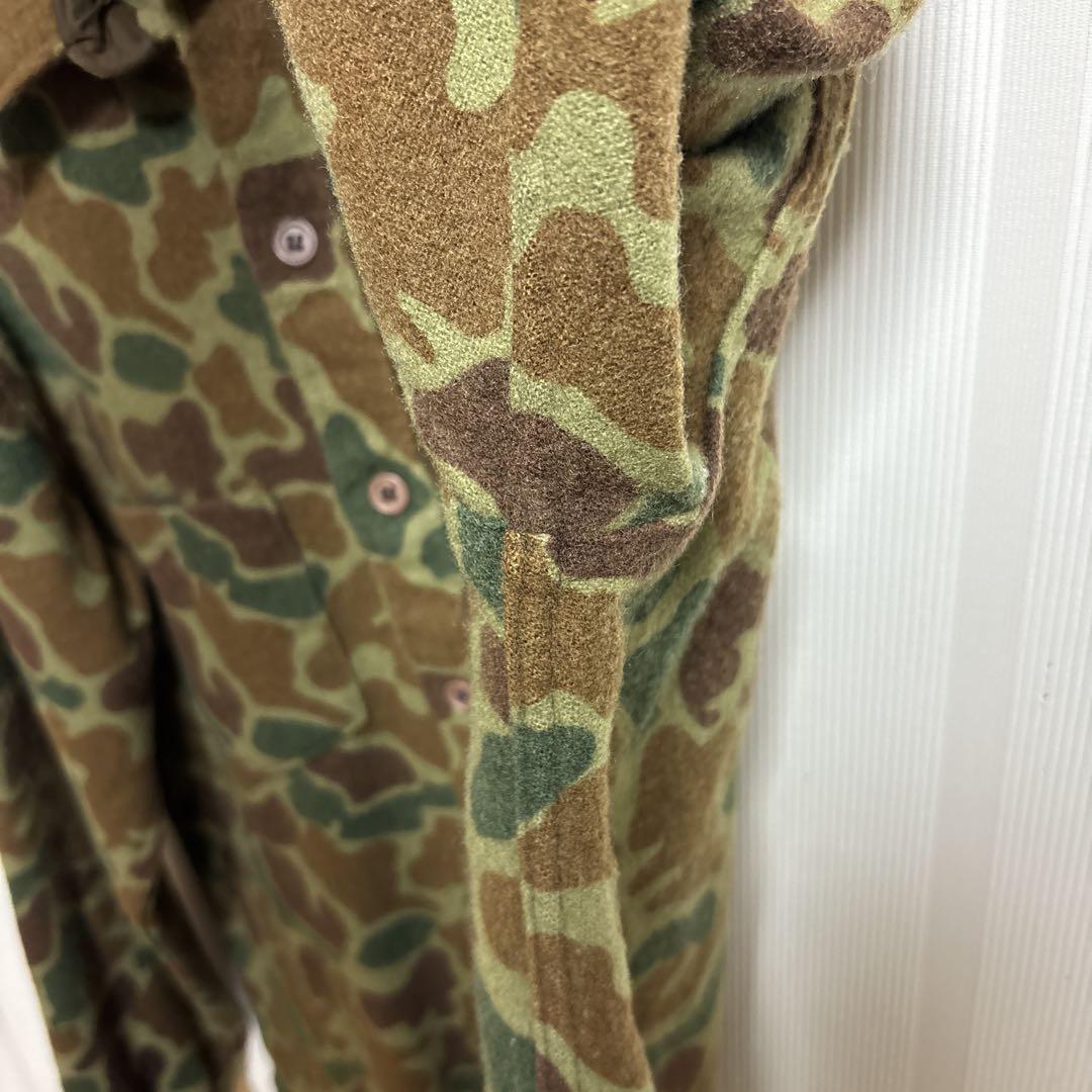 wool rich ダックハンターカモ　ウールシャツ　70-80s アメリカ製