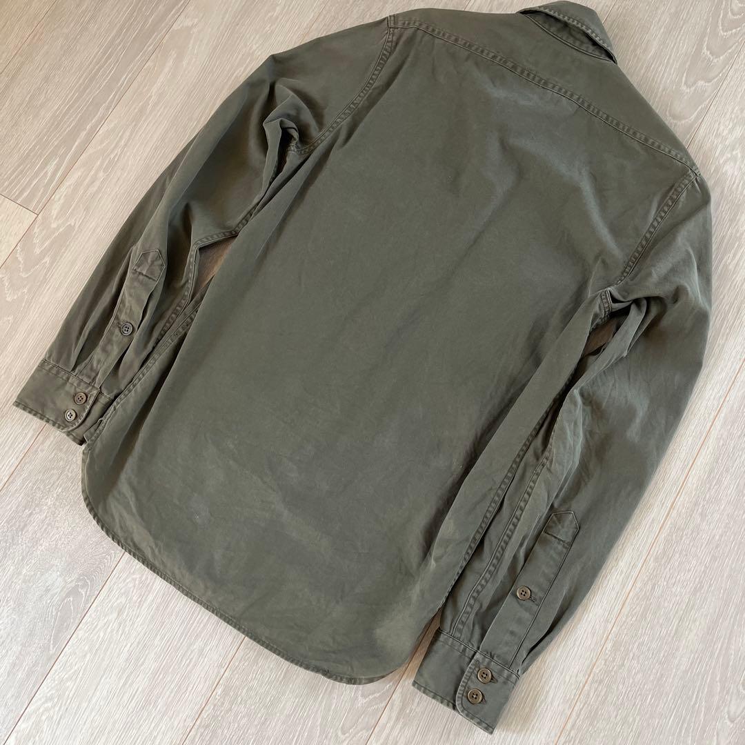 【RRL】ダブルアールエル ミリタリーデザインシャツ