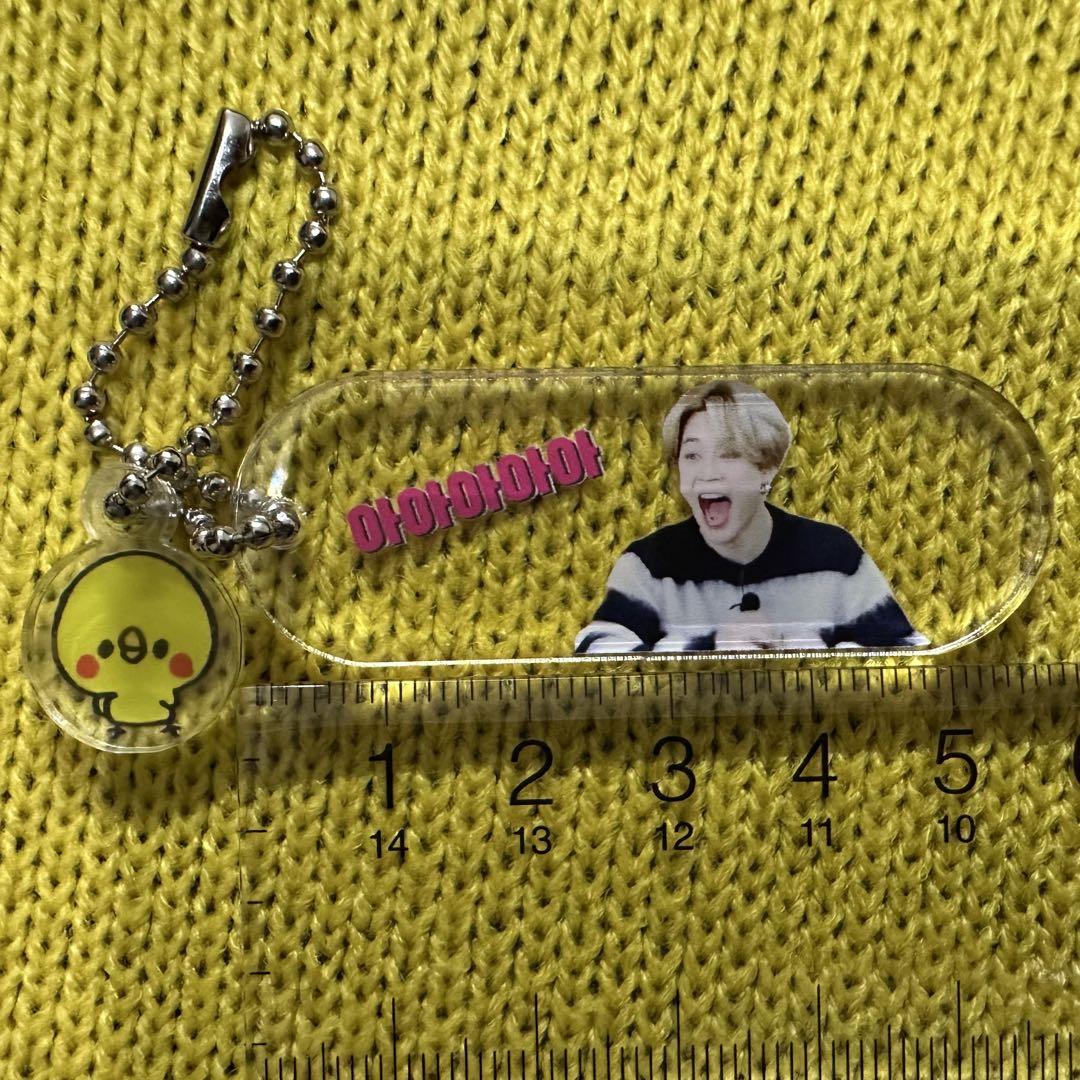 K•᷄ʚ•᷅OZU　BTS ジミン　アクリルキーリング