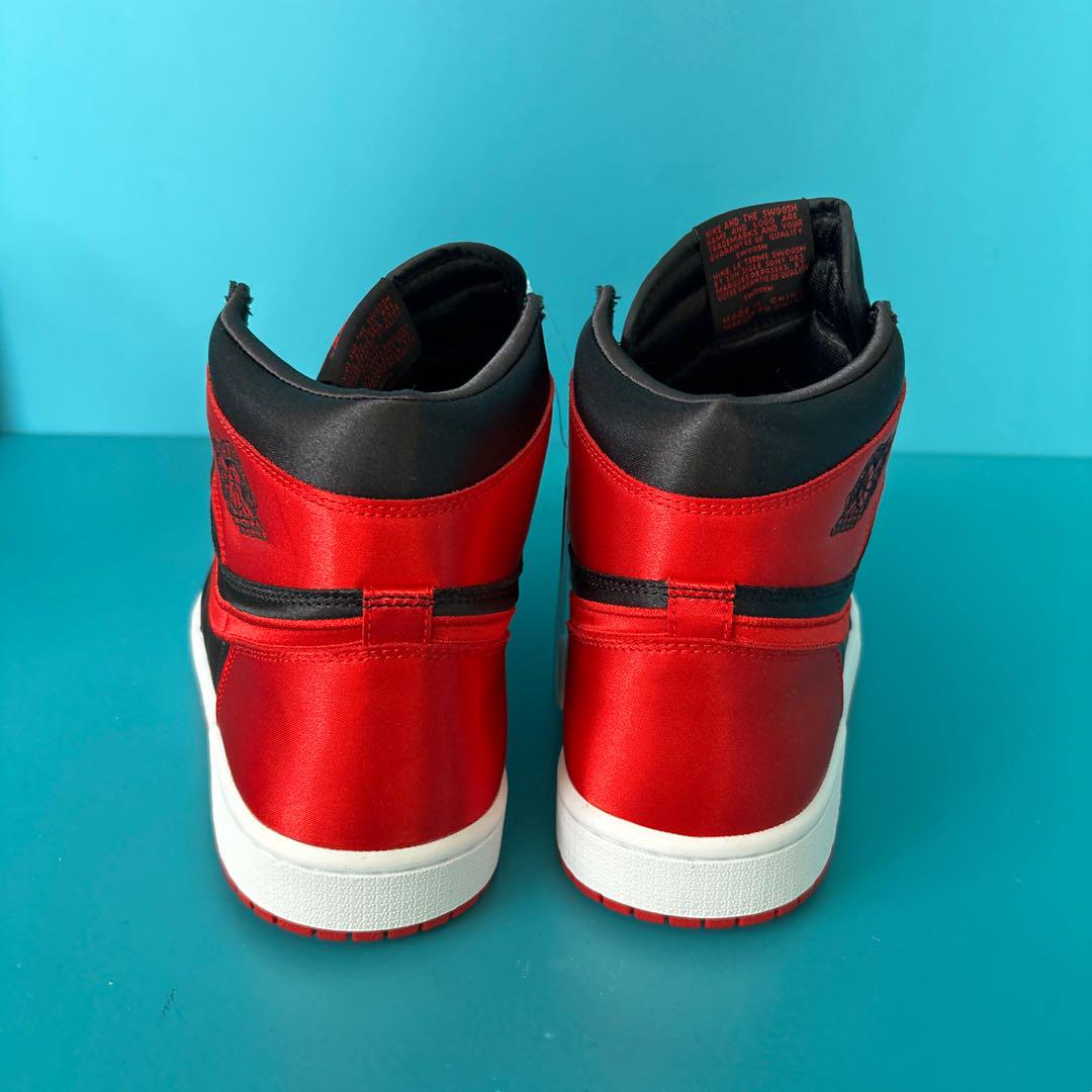 NIKEナイキ AirJordan1 レトロハイOG ブラック/レッド 29cm