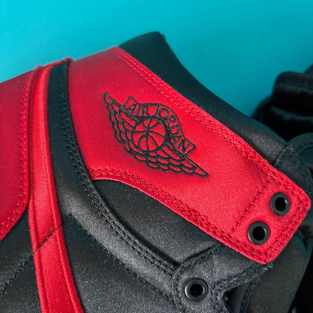 NIKEナイキ AirJordan1 レトロハイOG ブラック/レッド 29cm