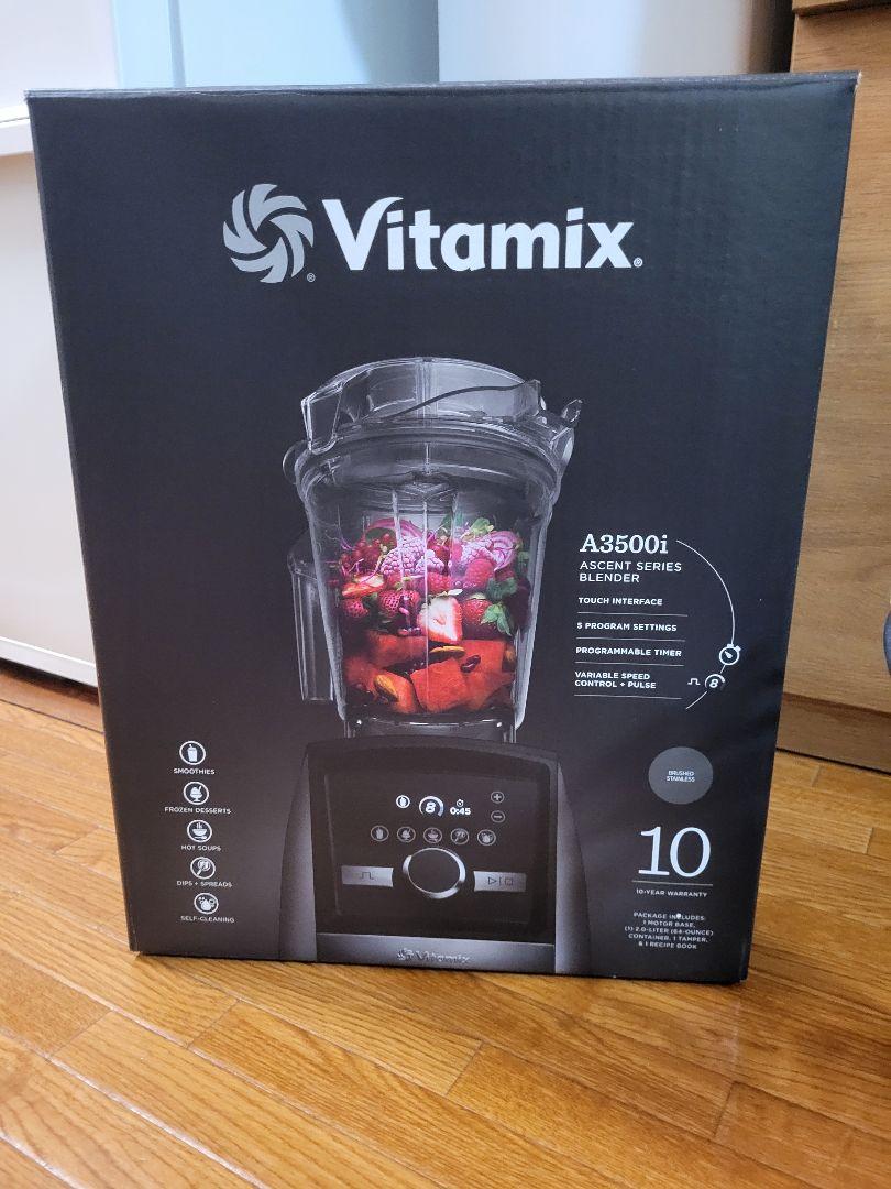 海外ブランド通販 公式サイト バイタミックス 値下げしました】Vitamix A3500i 調理器具新 - キッチン家電
