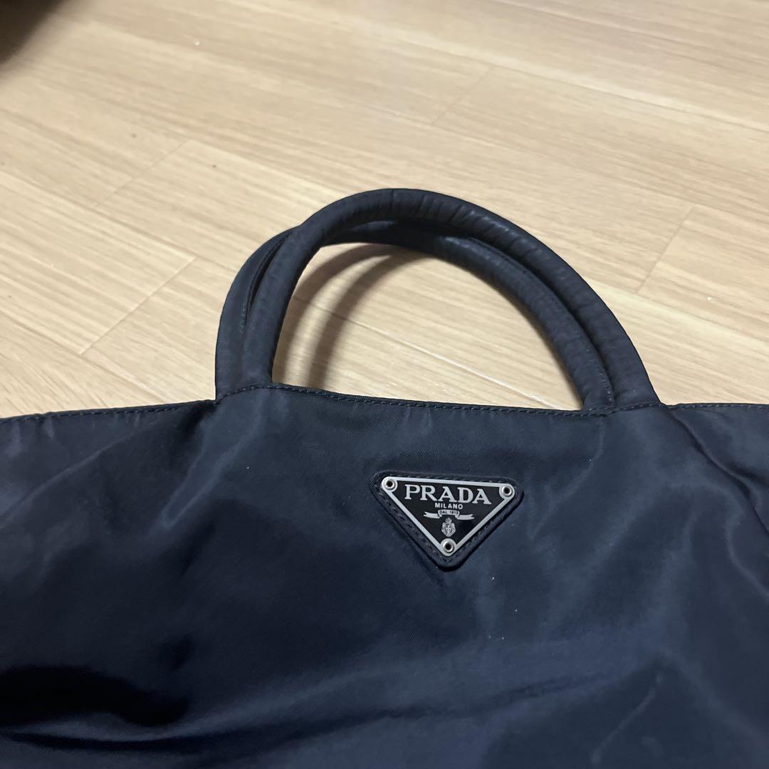 PRADA ブラック マザーズバッグ