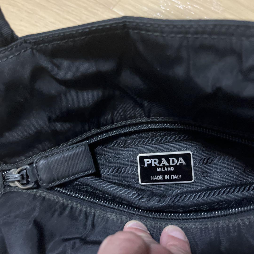 PRADA ブラック マザーズバッグ