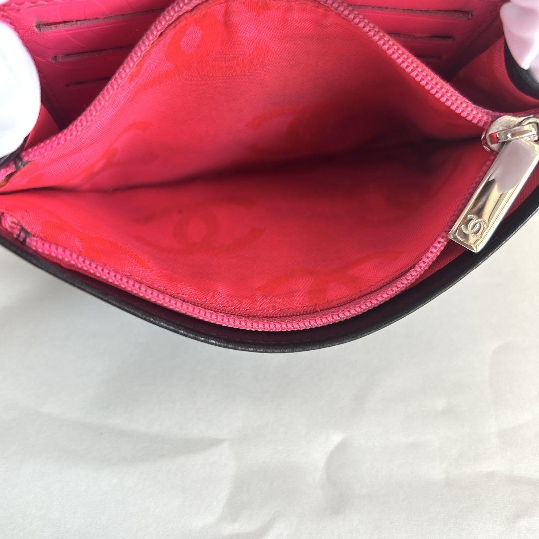 シャネル マトラッセ　カンボンライン ミディアム　財布
