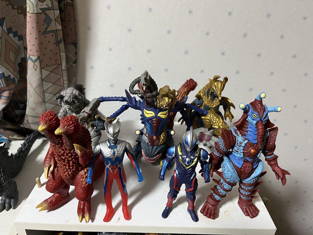 ウルトラマン　ゴジラ　怪獣　ソフビ　まとめ売り