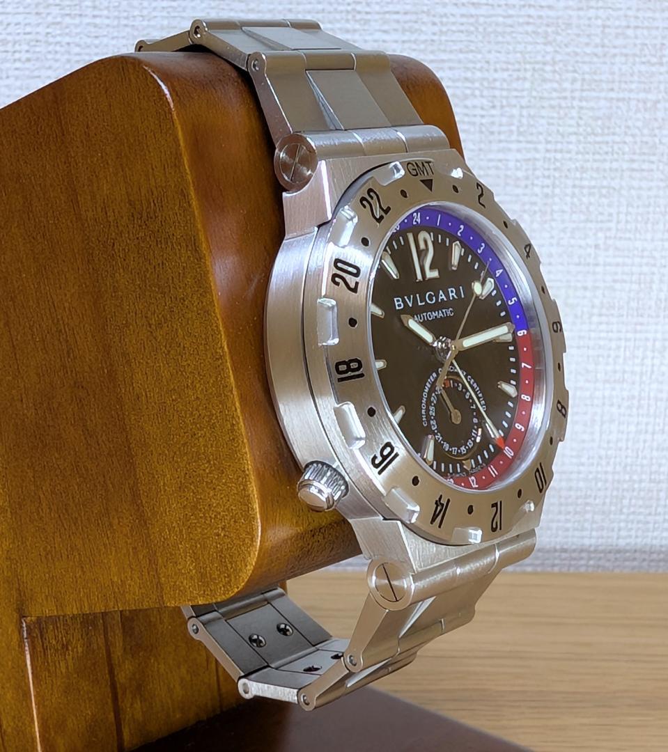 ブルガリ ディアゴノ プロフェッショナル 自動巻 GMT40S 赤青 ブルガリ ディアゴノ プロフェッショナル 自動巻 GMT40S 赤青