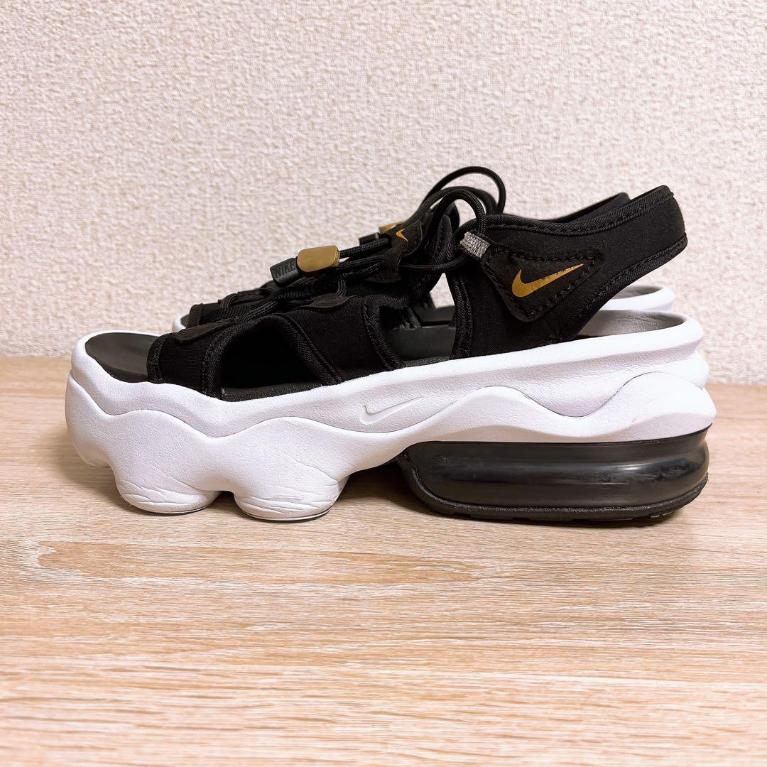 24cm Nike エアマックス ココ ブラック スポーツ サンダル 厚底