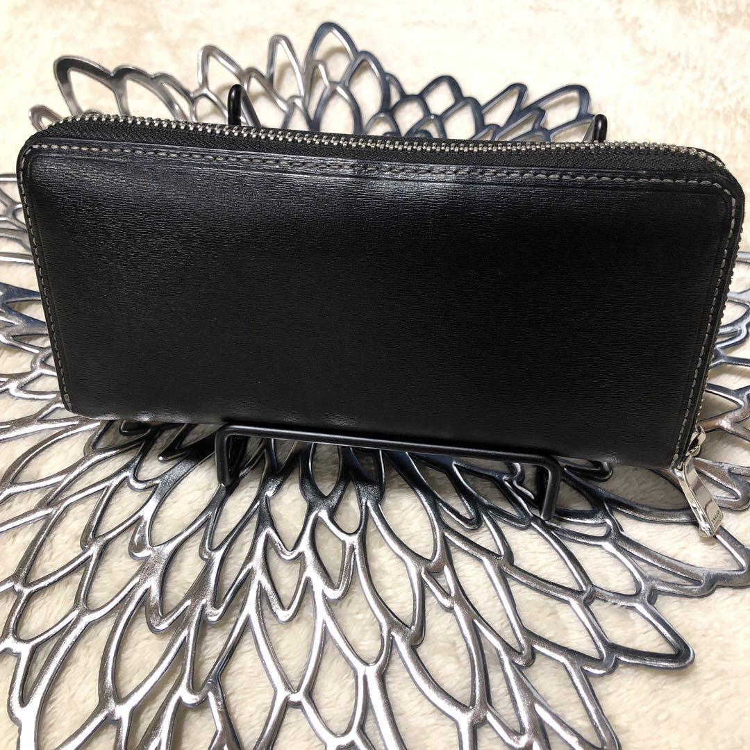 未使用】TAKEO KIKUCHI タケオキクチ レザー 長財布 ラウンド型