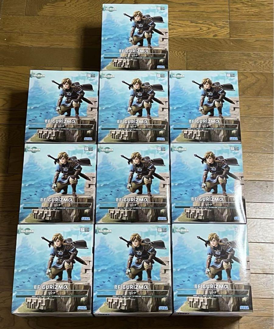 ゼルダの伝説 FIGURIZMα リンク 10点セット① ゼルダの伝説 FIGURIZMα リンク 10点セット
