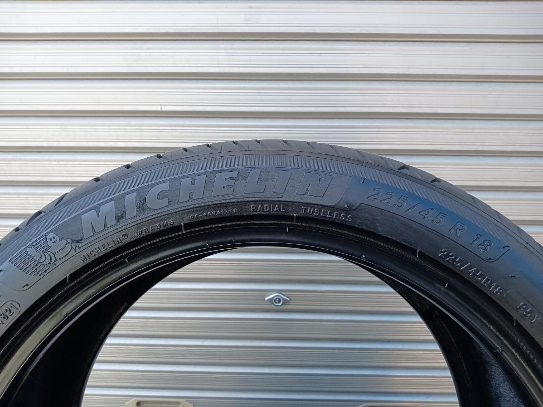 送料込みです ML 225/45R18 タイヤ 4本 PRIMACY 4 ②