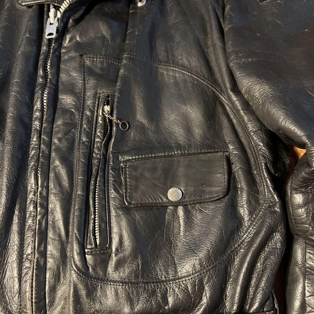 60s Sears シアーズ ダブルライダース レザージャケット ヴィンテージ 60s Sears シアーズ ダブルライダース レザージャケット