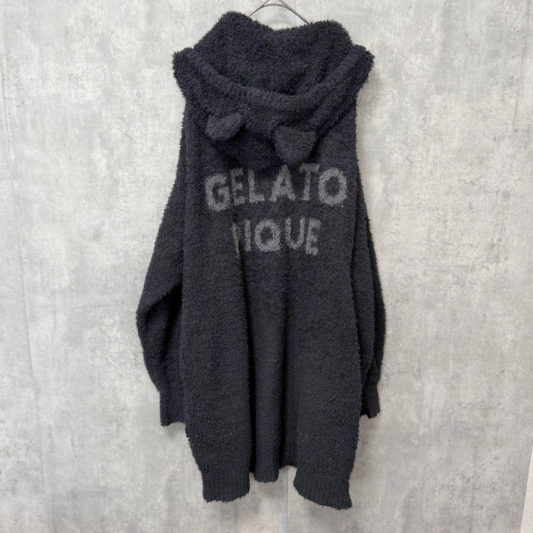 ☆ GELATO PIQUE ハロウィン限定 上下セット クロネコ 猫耳 Ｌ
