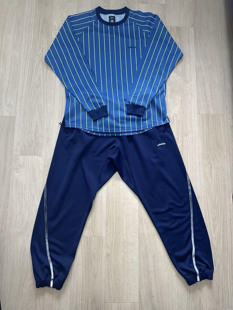 ボーラホリック　ballaholic ロゴストライプロンT cool long
