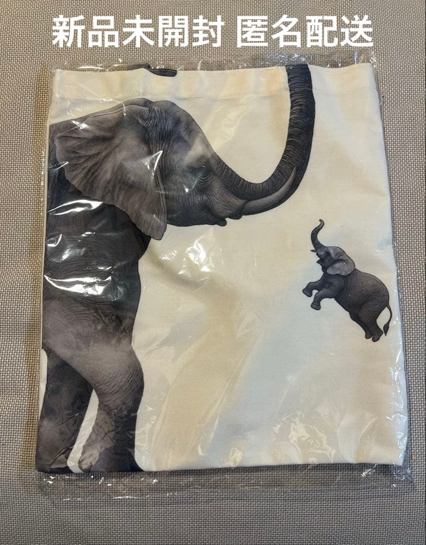 【新品未開封】大阪 関西万博 リベリア 象 トートバッグ コモンズ エキスポ