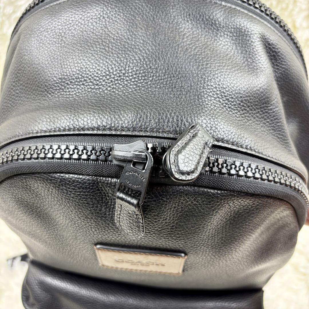 COACH コーチ ヴァーシティー バックパック リュック レザー レア