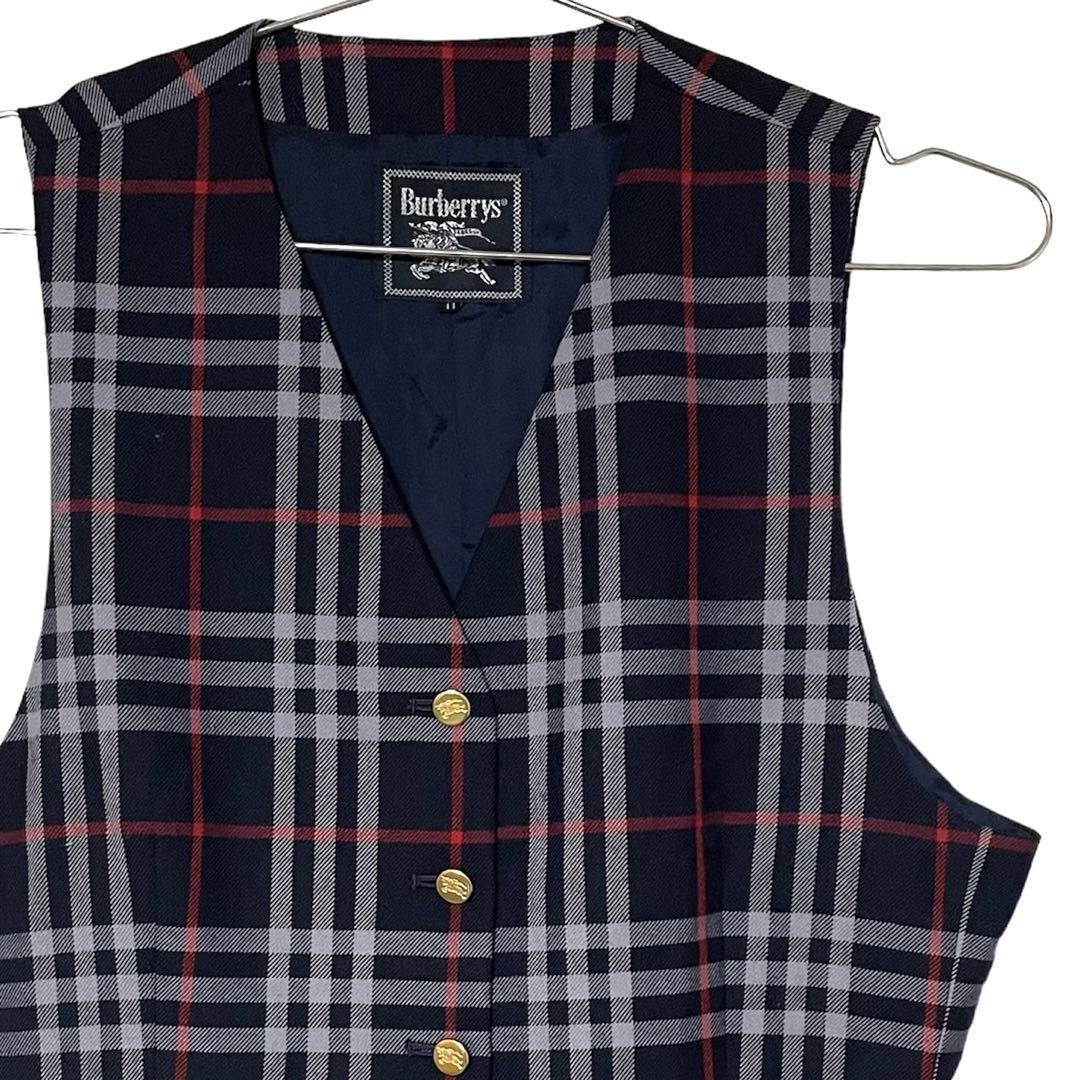 BURBERRY Burberrys バーバリー ノバチェック ベスト ジレ Burberry バーバリーノバチェックベストジレ