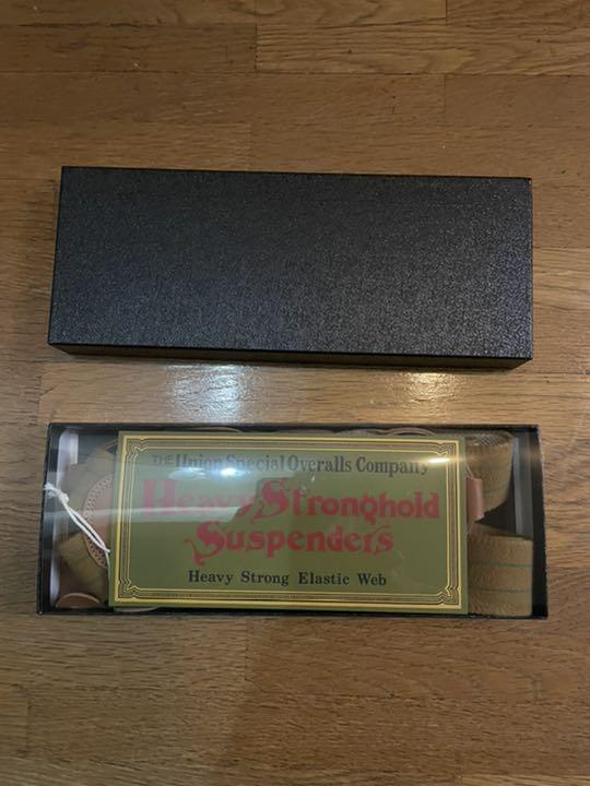 freewheelers フリーホイーラーズ  サスペンダー　新品　箱付き