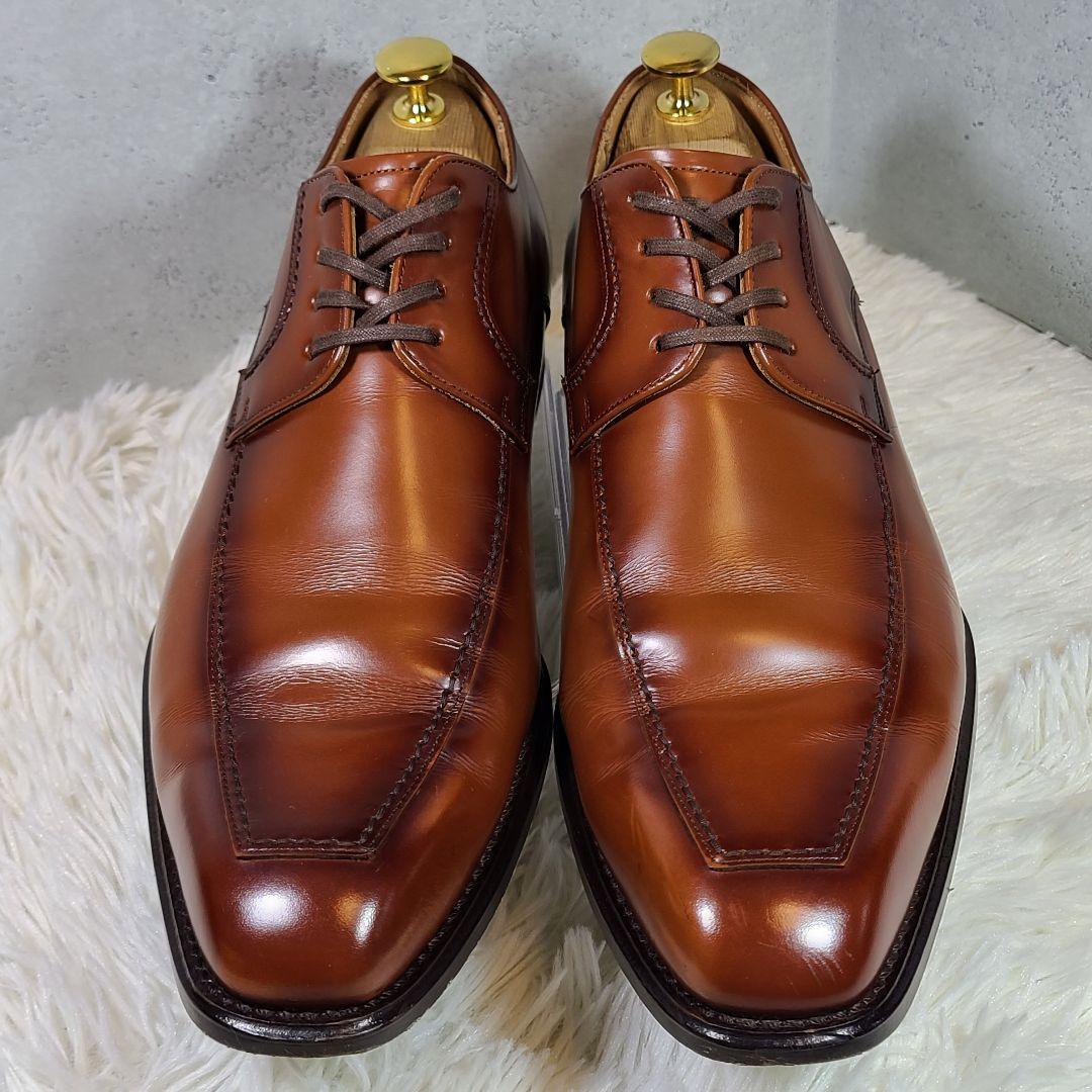 REGAL】リーガル Uチップ 124R ブラウン ビジネスシューズ