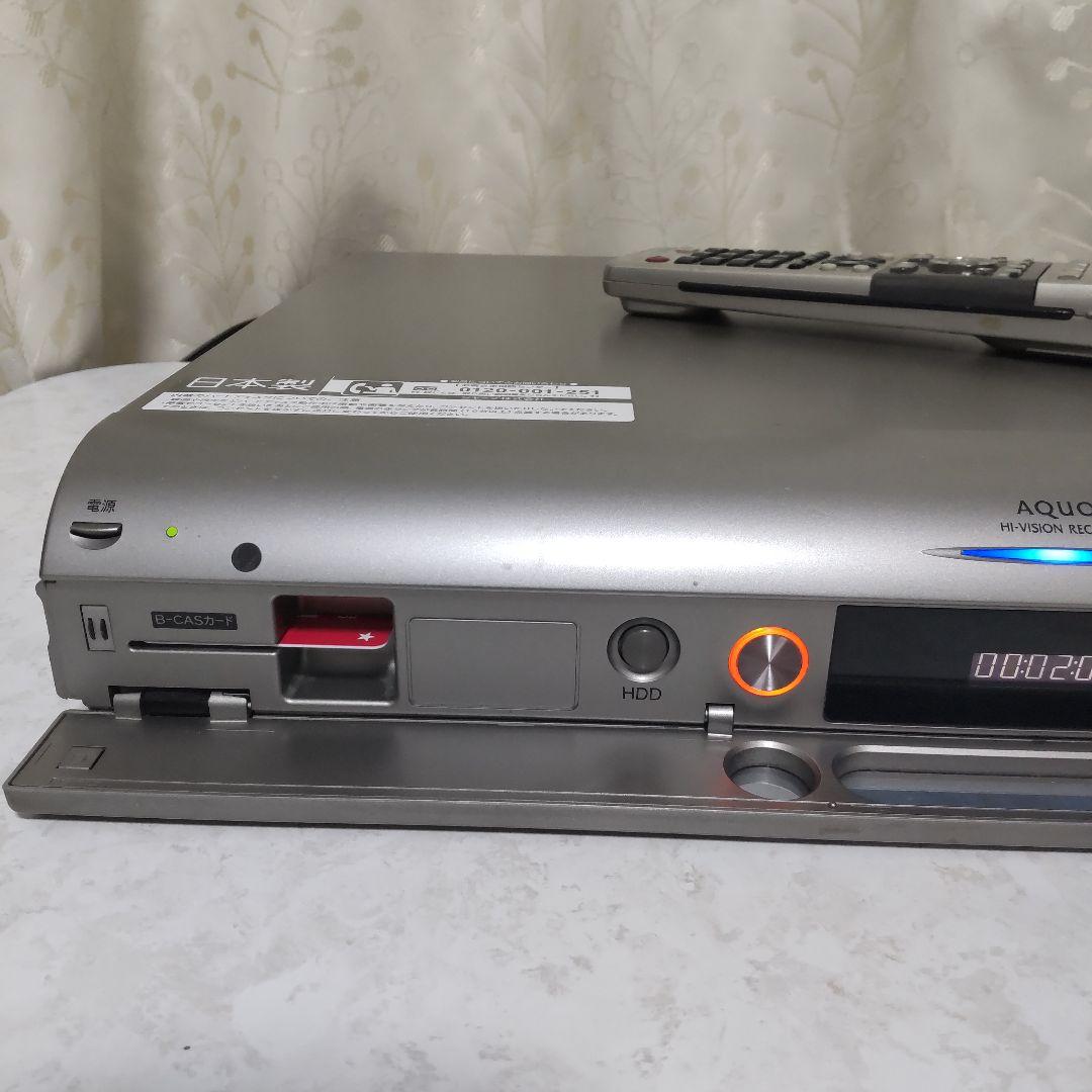 ☆シャープAQUOS≪DV-AC72≫日本製✦HDMI搭載✦250GB◉動作品◉