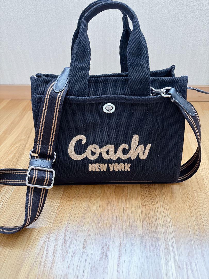 Coach ブラック ロゴカーゴトート 8,640円