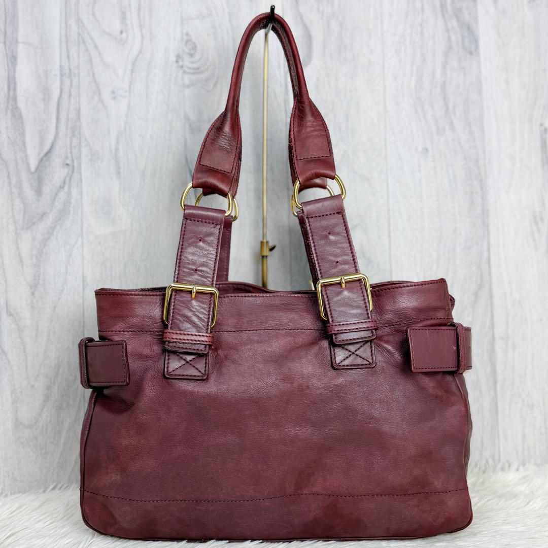 Vivienne Westwood ハンドバッグ レザー 希少デザイン デカロゴ