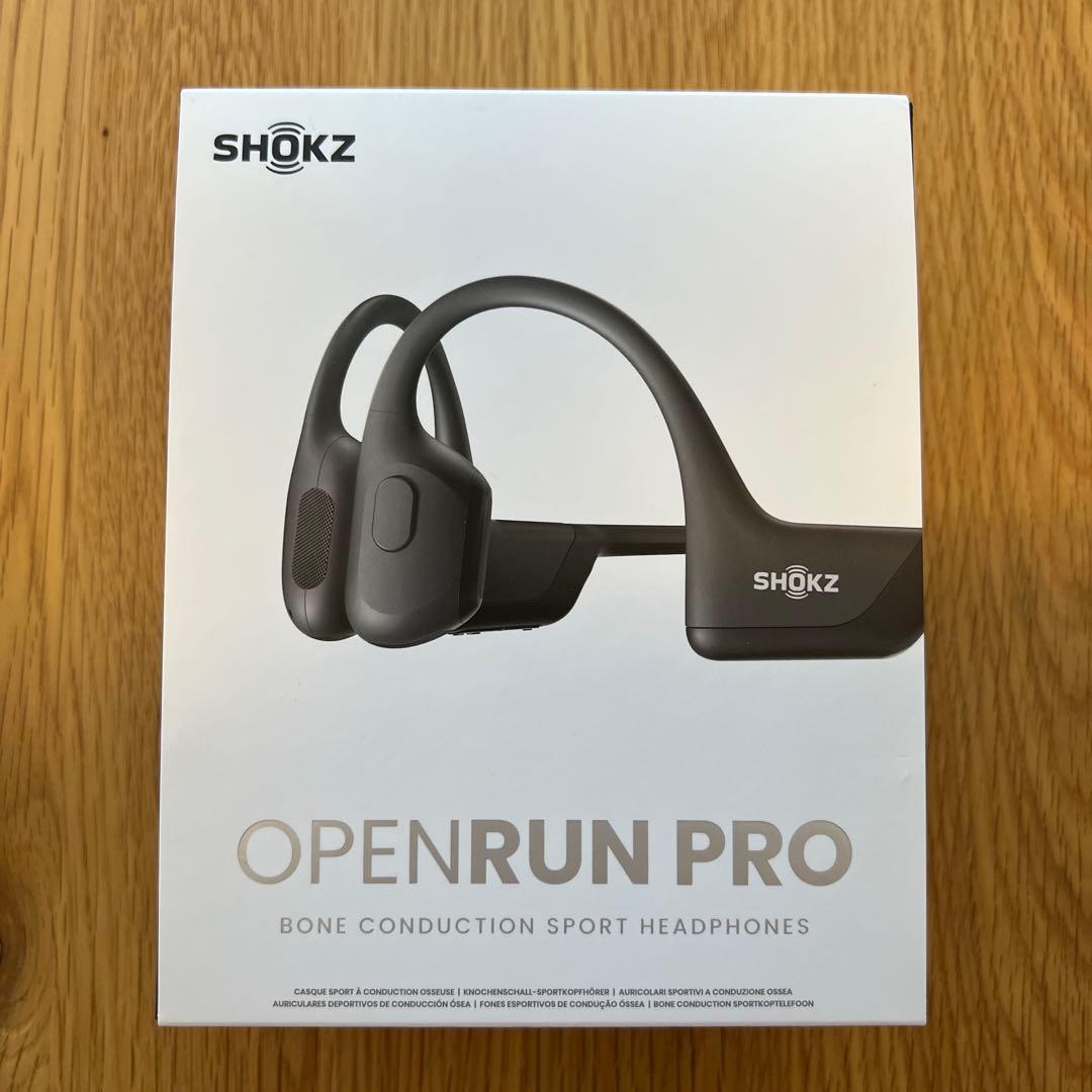 SHOKZ OPENRUN PRO 骨伝導イヤホン