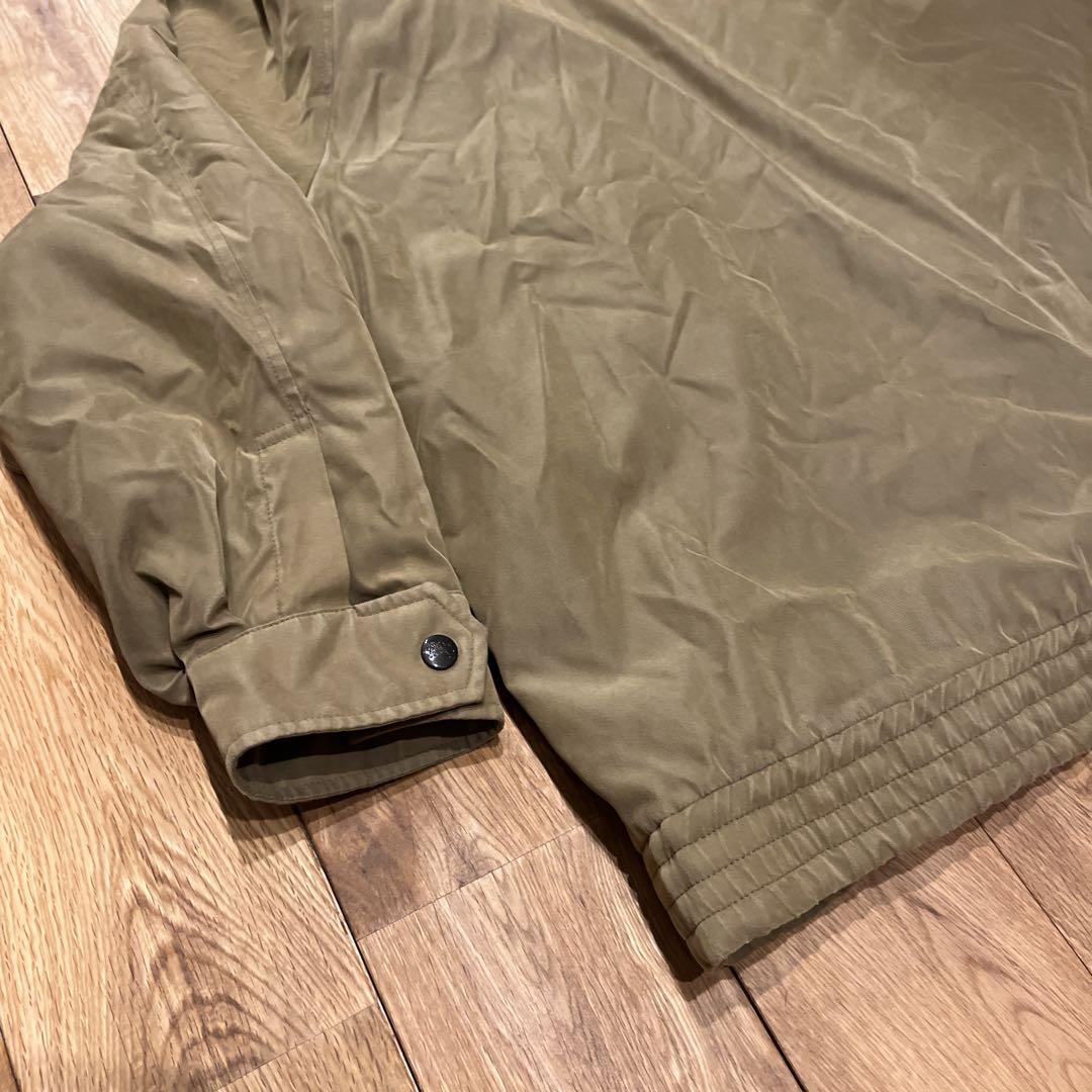 Burberryカーキ スタンドカラー ジャケット　バーバリー ENGLAND製
